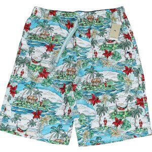 Tommy Bahama 100% Cotton Drawstring Waist w/Pockets Mens Lounge Sleep Shorts NWT